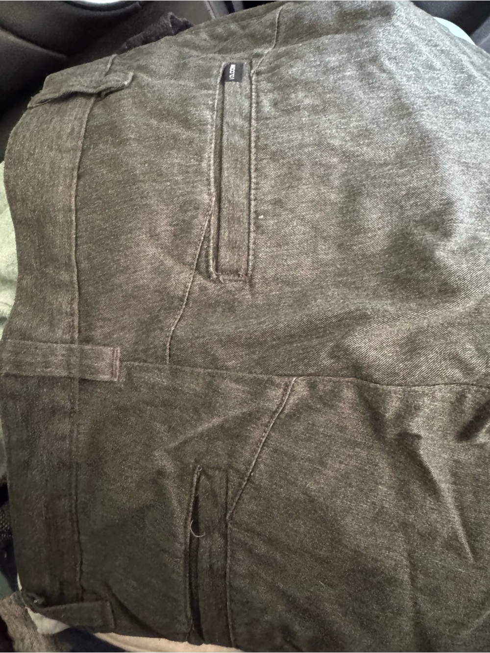 Volcom woman’s Charcoal Gray Chinos jeans
